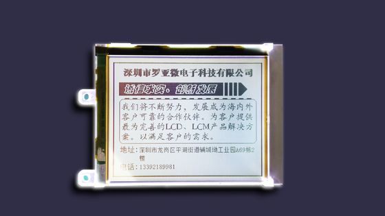 Modulo LCD UC1698 di LCD di FSTN 7 di segmento dell'esposizione 160X160 del grafico positivo del dente