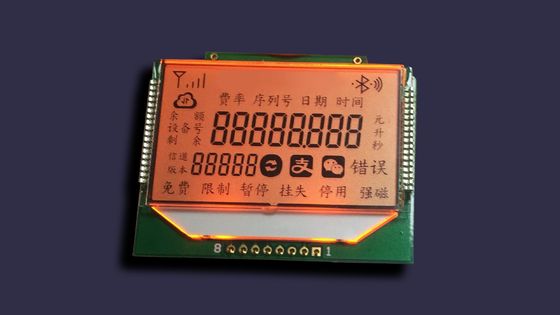 Modulo LCD UC1698 di LCD di FSTN 7 di segmento dell'esposizione 160X160 del grafico positivo del dente