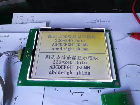 Esposizione LCD del modulo del DENTE di NT7709 FPC 320x240 di Stn del grafico LCD della PANNOCCHIA
