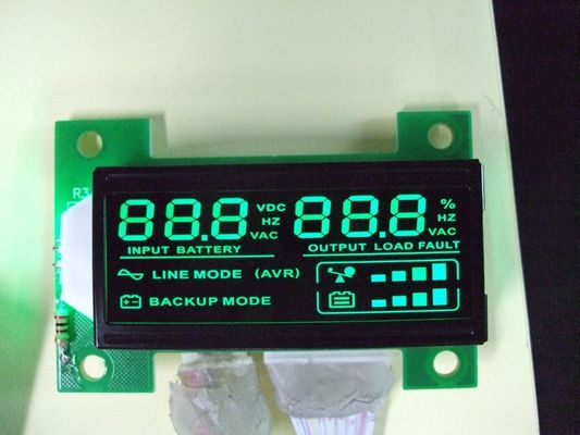 12864 dovere LCD positivo dell'esposizione 1/9 di Stn RoHS FSTN per la batteria introdotta