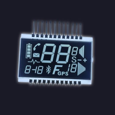 Pannello LCD positivo di TN VA da Va Tn Htn Stn 3.3V FSTN del mono dell'attrezzatura medica di Instrumen 7 modulo LCD elettrico su ordinazione di segmento