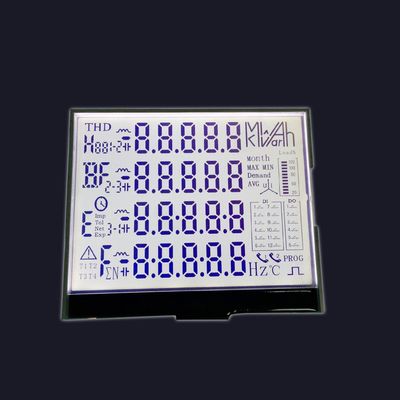 Pannello LCD positivo di TN VA da Va Tn Htn Stn 3.3V FSTN del mono dell'attrezzatura medica di Instrumen 7 modulo LCD elettrico su ordinazione di segmento