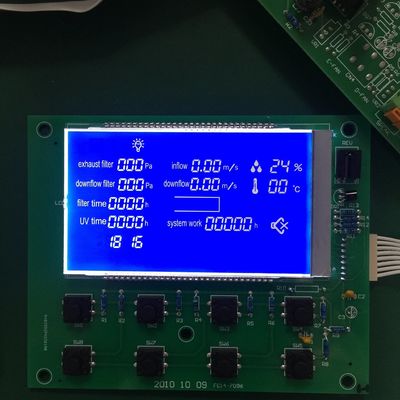 Pannello LCD Tn Htn Va Stn dello SGS Stn VA del DENTE di FSTN 1/3 di modulo LCD del grafico diagonale