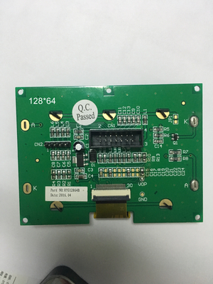 il DENTE grafico 128*64 del monitor St7567 dell'affissione a cristalli liquidi di 5.0v Stn punteggia il connettore di FPC