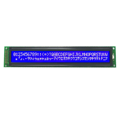 Modulo LCD monocromatico parallelo di Stn 40X2 di logica del modulo 5.25V dell'affissione a cristalli liquidi del carattere di FSTN
