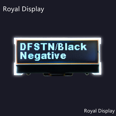 esposizione LCD grafica monocromatica del dente negativo del nero di 128X32 DFSTN