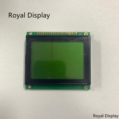 modulo LCD del grafico di 128X64dots STN della PANNOCCHIA monocromatica LCD giallo verde dell'esposizione