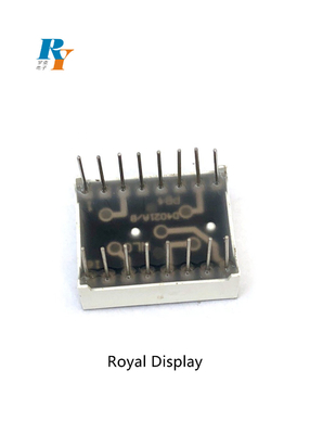 il pixel LED di 20mm segmenta dell'interno a 0,4 pollici della cifra di polarità 2 di cc dell'esposizione