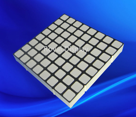 I pixel del modulo 6mm del display a matrice di LVDS LED quadrano 8X8 il RGB 20mA