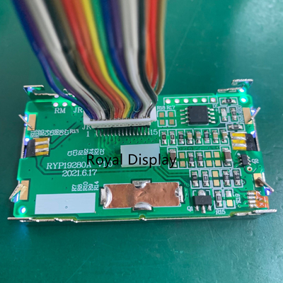 lampadina positiva LCD 90mA di 192X80 FSTN Dot Matrix Transflective