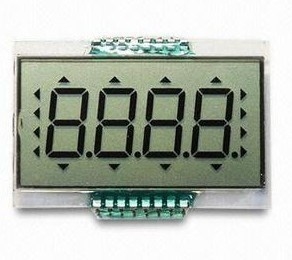 LCD positivo di TN di dimensione di monocromio sette di segmento dell'esposizione del DENTE dell'esposizione LCD su ordinazione di LCD