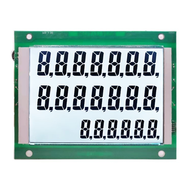 STN Modulo LCD blu 6H Monitor a larga temperatura a larga temperatura per distribuzione di carburante con PCB