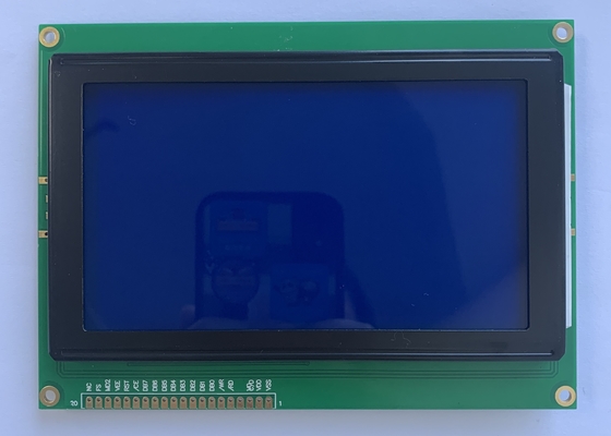 Modulo LCD monocromatico grafico blu STN da 5,1 pollici Display a matrice di punti 240x128