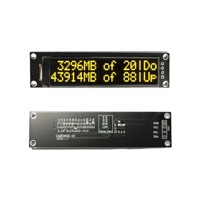 2,26" modulo dell'esposizione di OLED con 16x2 risoluzione 1602 OLED monocromatici a 2,26 pollici