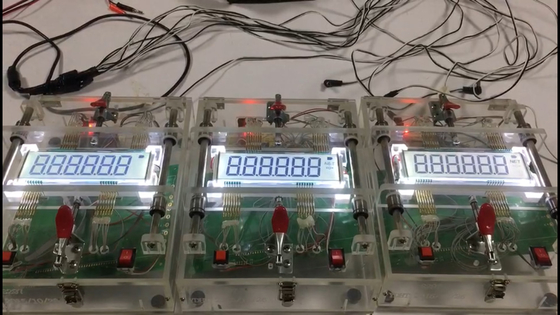Modulo LCD TN per scala elettronica transflettiva monocroma positiva 3.3V