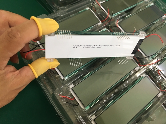 Modulo LCD TN per scala elettronica transflettiva monocroma positiva 3.3V