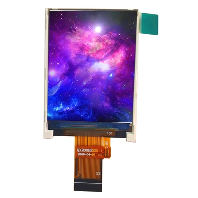 2.2 pollici TFT LCD Modulo 240*320 RGB 2.8v Display a temperatura ampia bianco