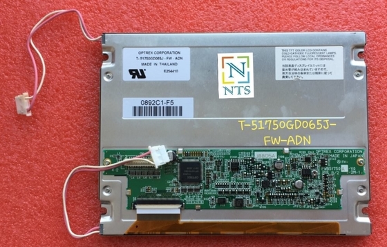 6.5" TFT LCD Modulo OPTREX 640*480 Larghezza di temperatura parallela RGB 6 bit 31 pin