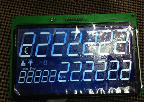 Modulo LCD DFSTN a trasmissione negativa per distributori di carburante a gamma di temperatura super ampia