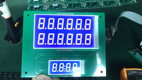 Modulo LCD DFSTN per distributore di carburante Display industriale Super larghezza di temperatura trasmissibile negativo personalizzabile