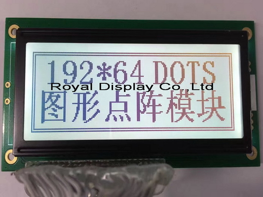 192*64 Modulo grafico LCD Big Size STN PIN Connector con retroilluminazione AT0107 AT0108 Display industriale