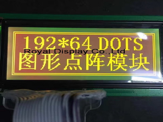 192*64 Modulo LCD grafico FSTN AT0107 con retroilluminazione e display industriale ad alta temperatura