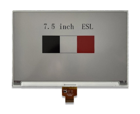 7.5'' 800*480 EPD HINK-E075A89 JD79686BB piccolo MOQ per Sistema elettronico di etichette da scaffale