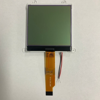 128*128 Modulo LCD grafico STN Giallo Verde Ampia temperatura 6H Display industriale