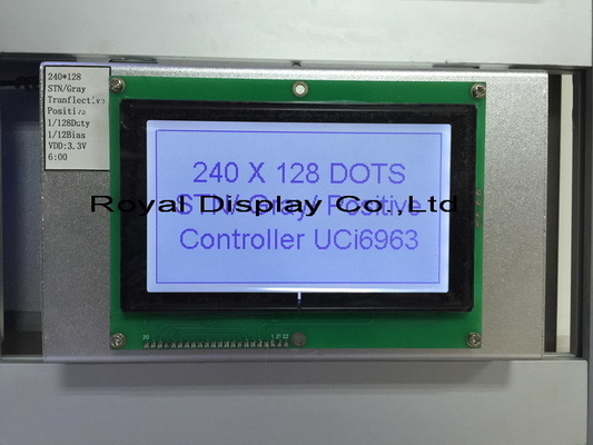 240*128 Modulo LCD grafico FSTN con PCB T6963C display industriale ad alta temperatura