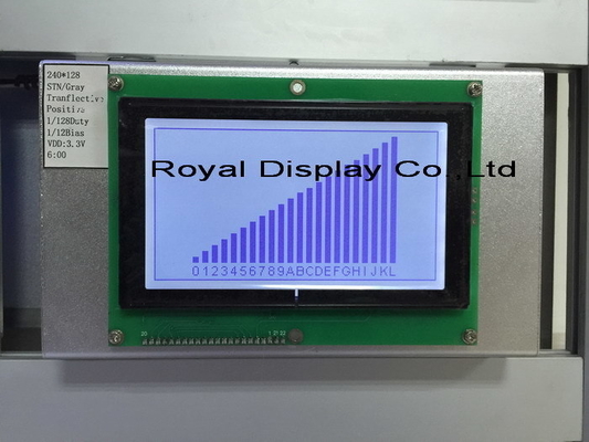 240*128 Modulo LCD grafico FSTN con PCB T6963C display industriale ad alta temperatura