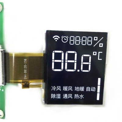 6.2' 640*320 Modulo LCD TFT a temperatura larga bianco su nero