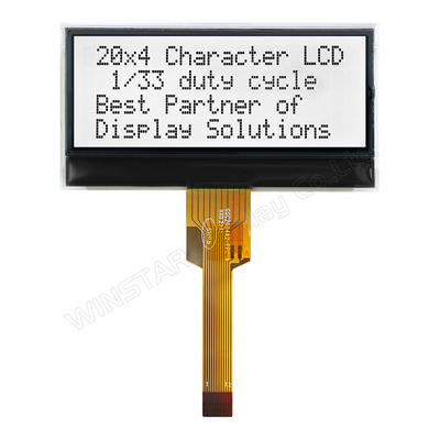 20*4 FSTN Modulo LCD monocromo I2C a larga temperatura sostituzione Winstar