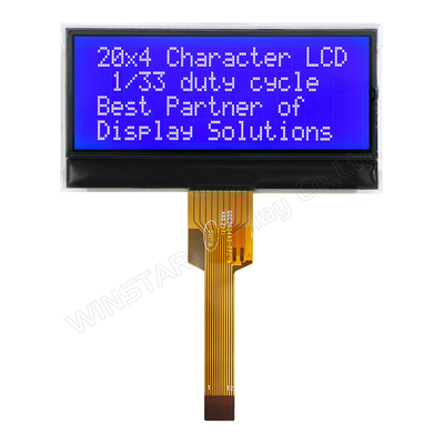 20*4 FSTN Modulo LCD monocromo I2C a larga temperatura sostituzione Winstar