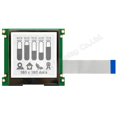 160*160 FSTN grafico UC1698u Cog a larga temperatura Modulo LCD personalizzato