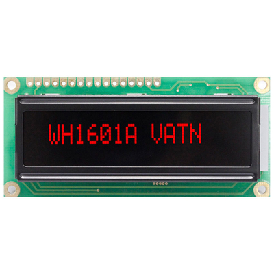 16*1 caratteri Interfaccia SPI monocroma a temperatura ampia Modulo LCD VATN