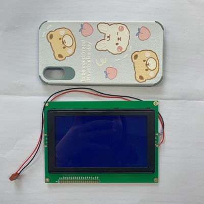 Modulo LCD negativo monocromatico dell'esposizione LCD blu del grafico 240X128dot di Stn