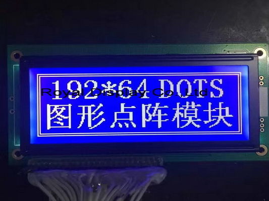 Esposizione LCD del modulo del mono grafico positivo su ordinazione 192X64 di FSTN
